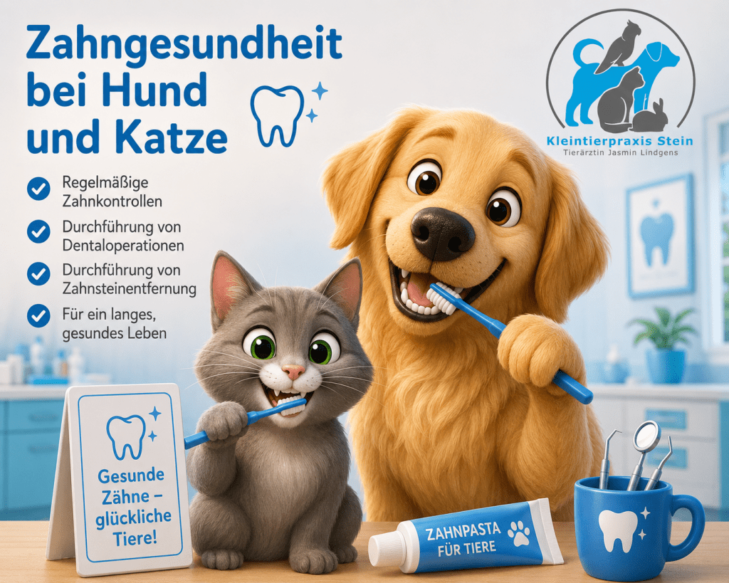 Zahnbehandlung bei Hund und Katze